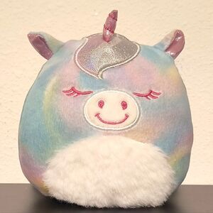 "5 Anouk the Tie-dye Unicorn Squishmallow